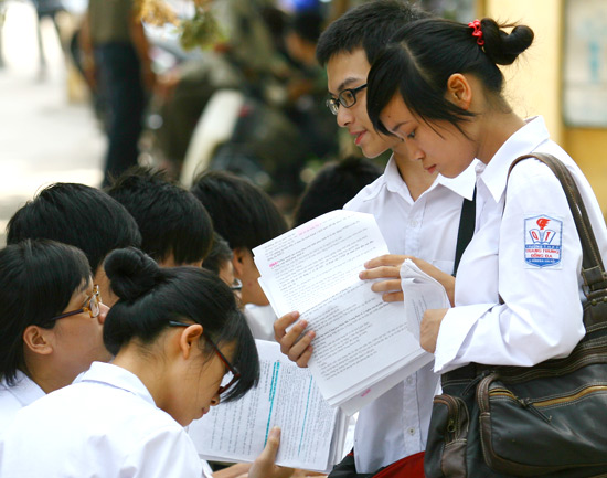 chuẩn bị cho năm học cuối cấp