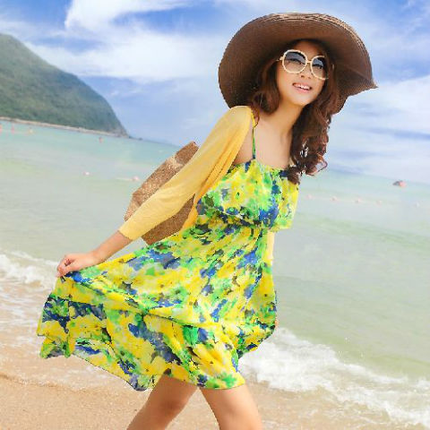mũ cói đi biển - hình minh họa 3