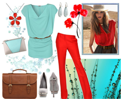 quần ống vẩy công sở - hình minh họa 12