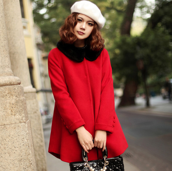 phối đồ với mũ beret - hình minh họa 2