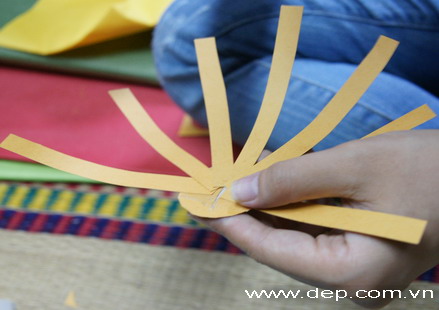 làm bí ngô giấy - hình minh họa 4