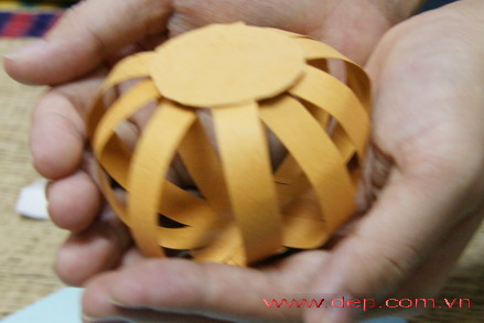 làm bí ngô giấy - hình minh họa 10