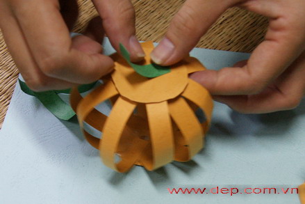 làm bí ngô giấy - hình minh họa 12