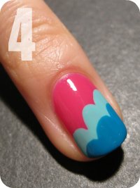 kiểu nail hình đám mây - hình minh họa 4