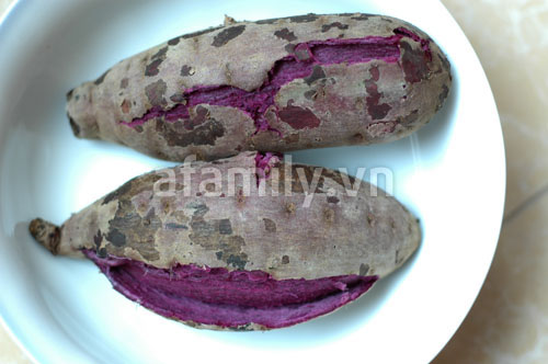 Bánh Trung thu siêu tốc từ... khoai lang bánh trung thu khoai lang - hình minh họa 7