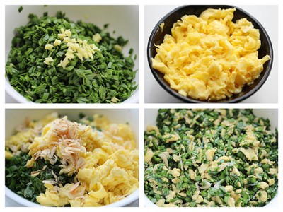 bánh kẹp nhân trứng