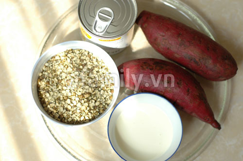 Bánh Trung thu siêu tốc từ... khoai lang bánh trung thu khoai lang