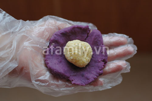 Bánh Trung thu siêu tốc từ... khoai lang bánh trung thu khoai lang - hình minh họa 9