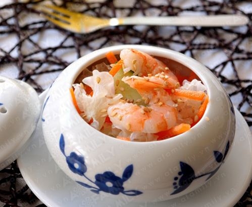 nộm tôm nấm tuyết - hình minh họa 9