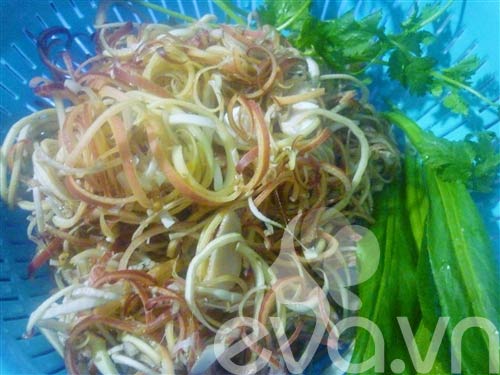 chạch nấu hoa chuối - hình minh họa 3