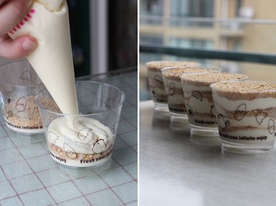 Cách Làm Bánh Pudding Kem Tươi Bánh - hình minh họa 5