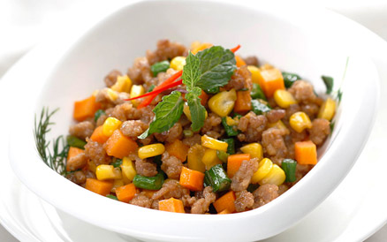 Món ngon mỗi ngày - Thịt xay kho bắp đậu