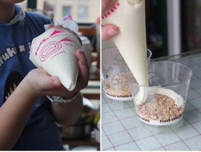 Cách Làm Bánh Pudding Kem Tươi Bánh - hình minh họa 4