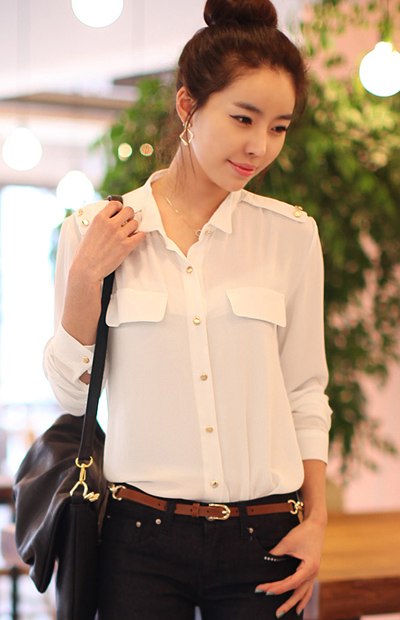 nàng thừa cân nên chọn kiểu dáng đơn giản phối đồ thon gọn cho nàng mũm mĩm - hình minh họa 2