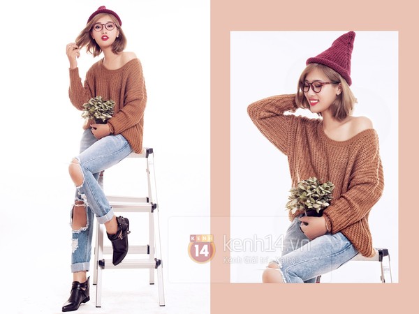 Dịu dàng ngày gió lạnh đầu đông 9 phối đồ mùa se lạnh - hình minh họa 2