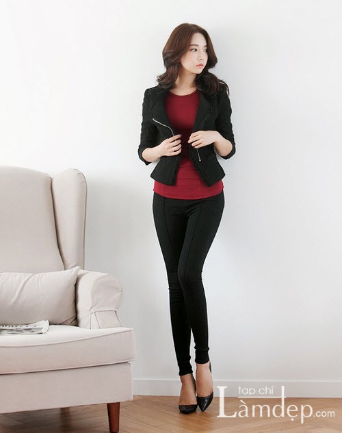 Bí Quyết Phối Áo Khoác Lửng Thanh - hình minh họa 13