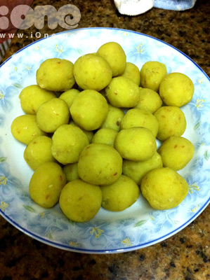 chè trôi nước củ dền - hình minh họa 8