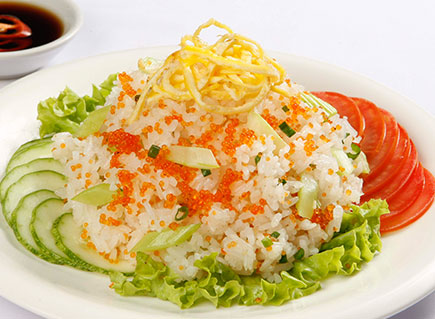 cơm chiên trứng cá