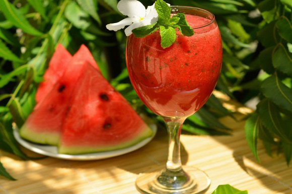 sinh tố dưa hấu bạc hà - hình minh họa 4