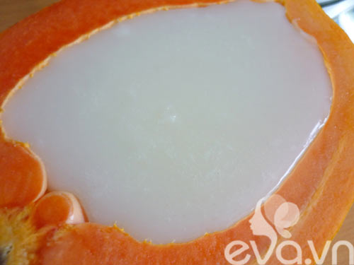 cách làm thạch đu đủ sữa dừa - hình minh họa 5