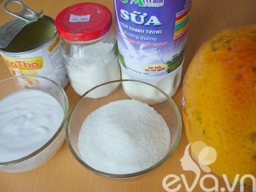 cách làm thạch đu đủ sữa dừa