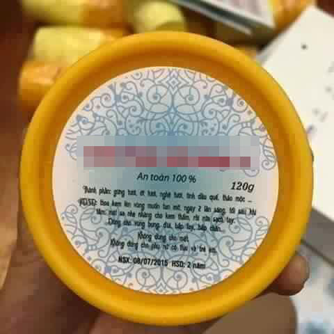 kem tan mỡ